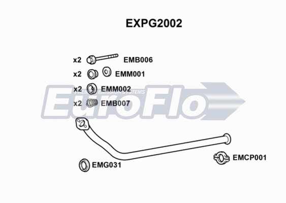 Exhaust Pipe (EXPG2002)
