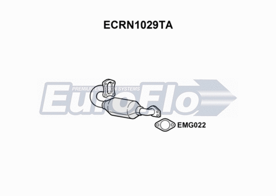 Catalytic Converter (ECRN1029TA)