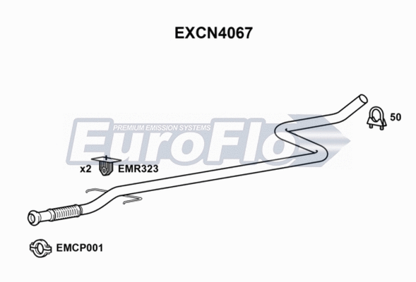Exhaust Pipe (EXCN4067)