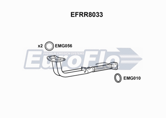 Exhaust Pipe (EFRR8033)