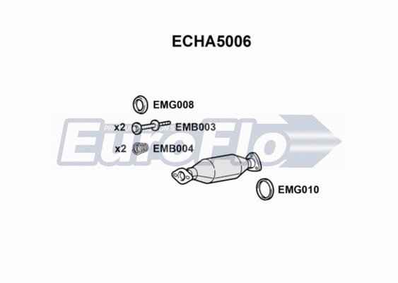 Catalytic Converter (ECHA5006)