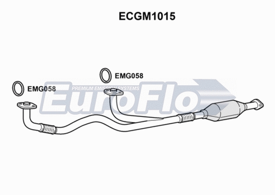 Catalytic Converter (ECGM1015)