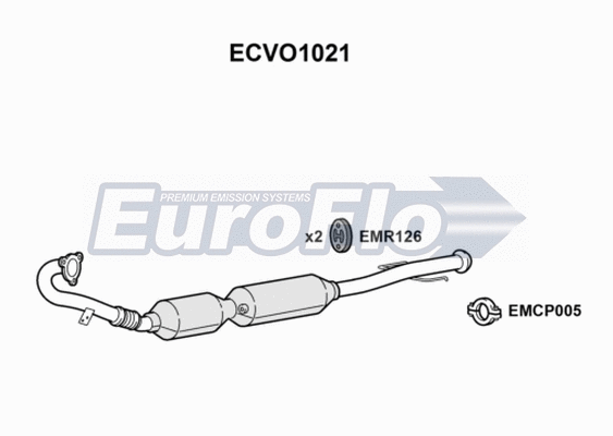 Catalytic Converter (ECVO1021)