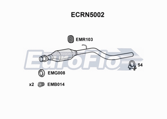 Catalytic Converter (ECRN5002)