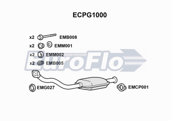 Catalytic Converter (ECPG1000)