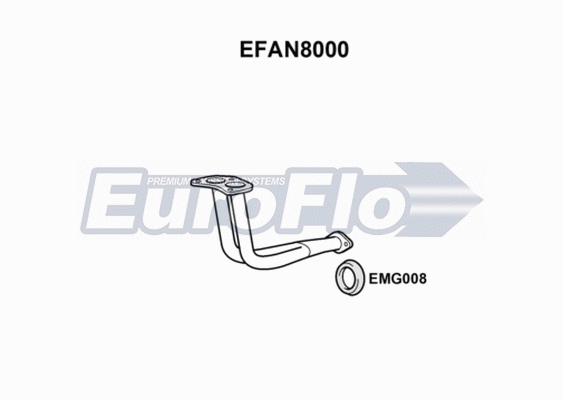 Exhaust Pipe (EFAN8000)