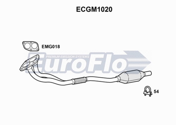 Catalytic Converter (ECGM1020)