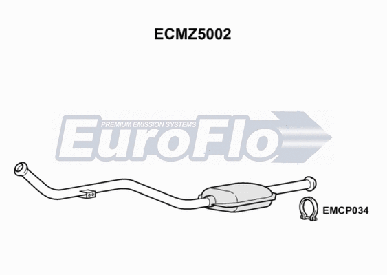 Catalytic Converter (ECMZ5002)