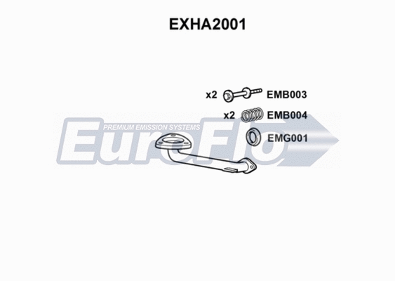 Exhaust Pipe (EXHA2001)