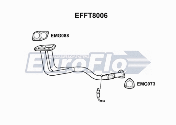 Exhaust Pipe (EFFT8006)