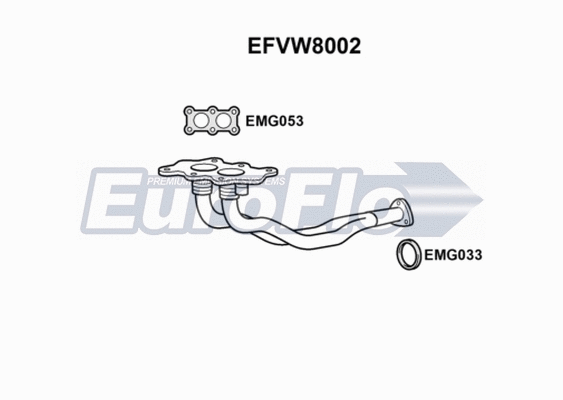 Exhaust Pipe (EFVW8002)