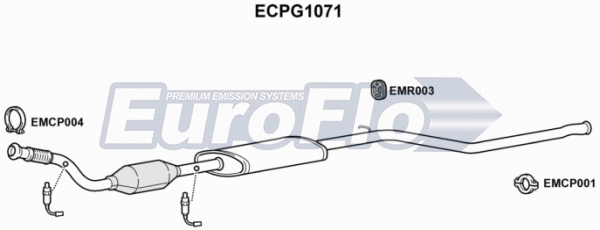 Catalytic Converter (ECPG1071)