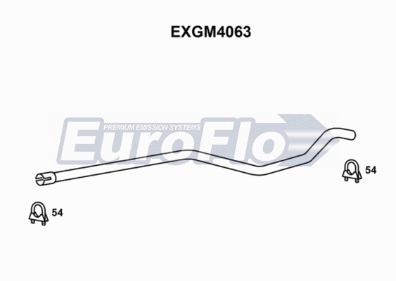 Exhaust Pipe (EXGM4063)