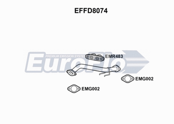 Exhaust Pipe (EFFD8074)