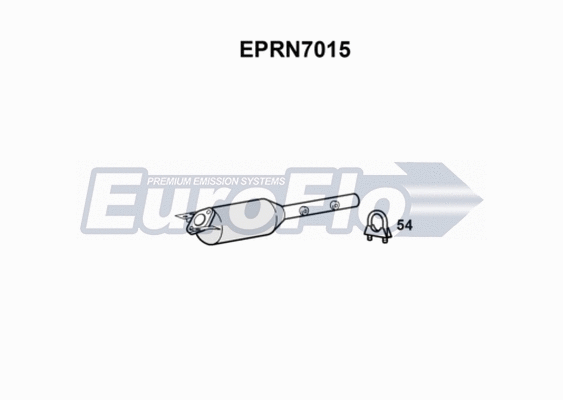 Soot/Particulate Filter, exhaust system (EPRN7015)