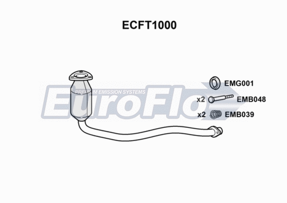 Catalytic Converter (ECFT1000)