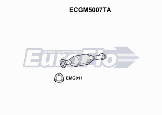 Catalytic Converter (ECGM5007TA)