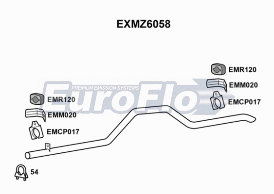 Exhaust Tip (EXMZ6058)