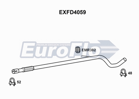 Exhaust Pipe (EXFD4059)