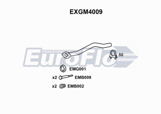 Exhaust Pipe (EXGM4009)