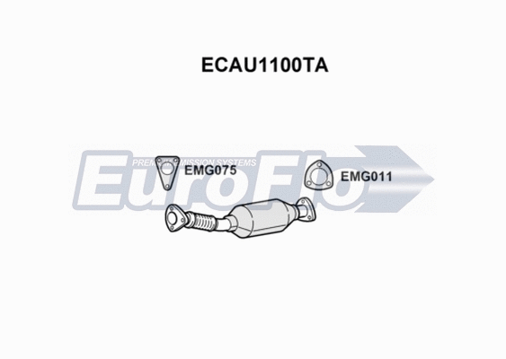Catalytic Converter (ECAU1100TA)