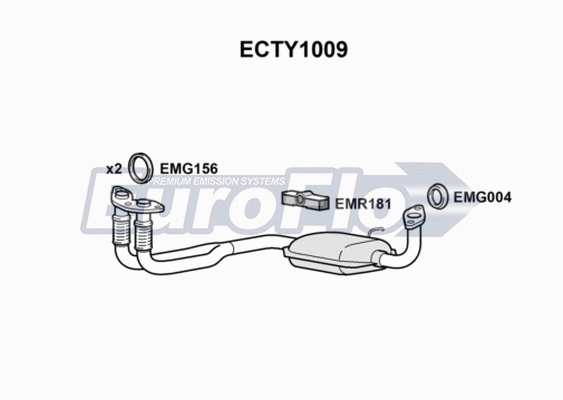 Catalytic Converter (ECTY1009)