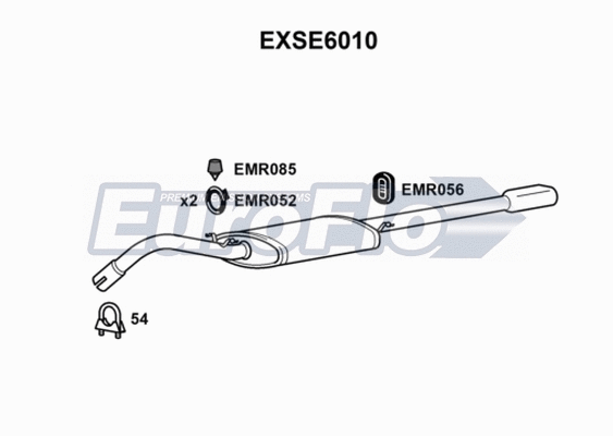 Rear Muffler (EXSE6010)