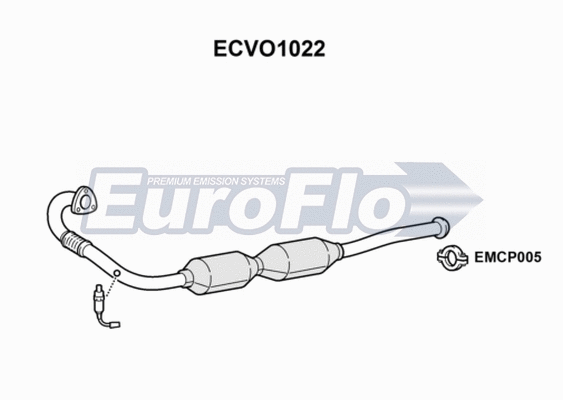 Catalytic Converter (ECVO1022)