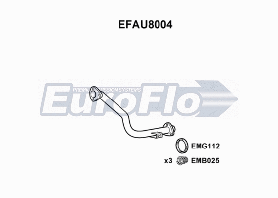 Exhaust Pipe (EFAU8004)