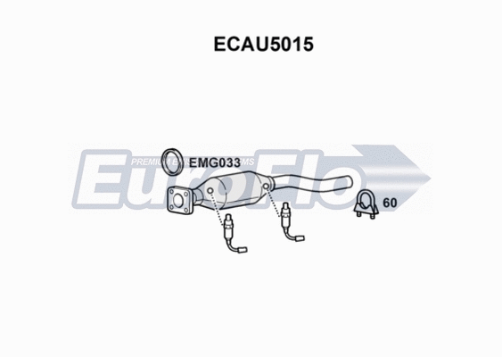 Catalytic Converter (ECAU5015)