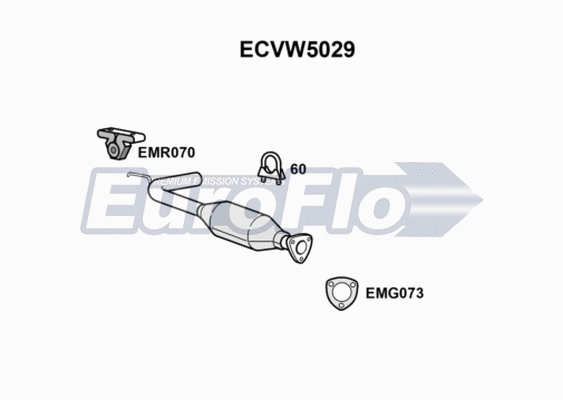 Catalytic Converter (ECVW5029)