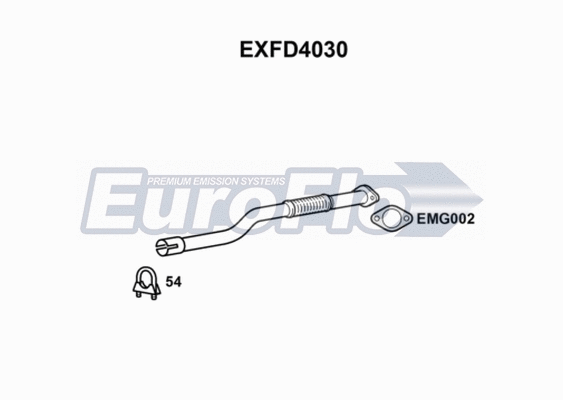 Exhaust Pipe (EXFD4030)