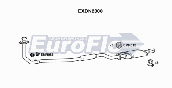 Exhaust Pipe (EXDN2000)