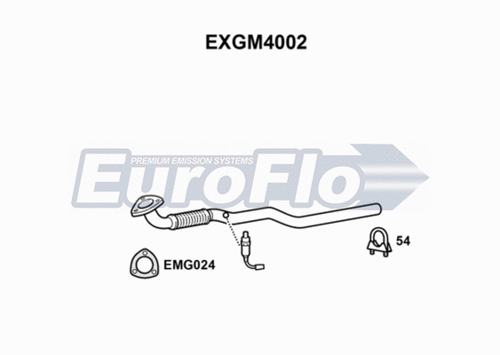 Exhaust Pipe (EXGM4002)