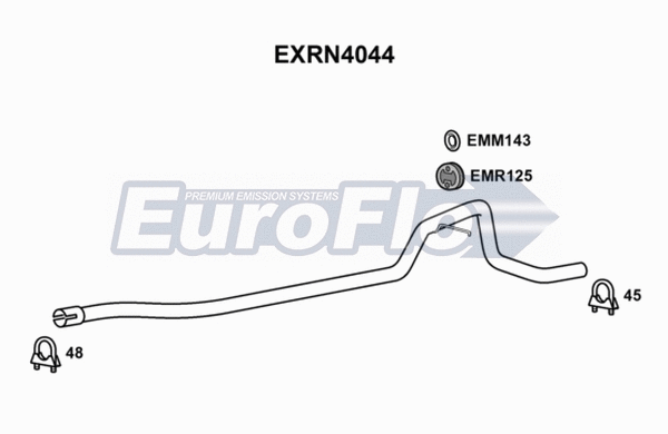 Exhaust Pipe (EXRN4044)