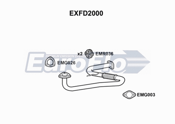 Exhaust Pipe (EXFD2000)