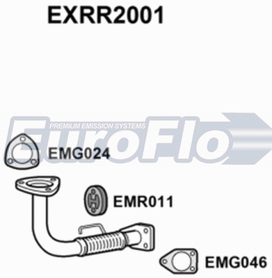 Exhaust Pipe (EXRR2001)
