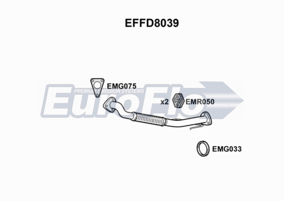 Exhaust Pipe (EFFD8039)