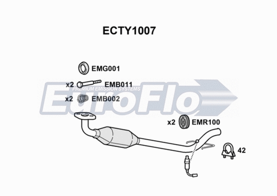 Catalytic Converter (ECTY1007)