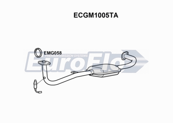 Catalytic Converter (ECGM1005TA)