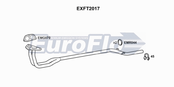 Exhaust Pipe (EXFT2017)