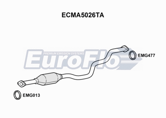 Catalytic Converter (ECMA5026TA)