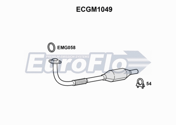 Catalytic Converter (ECGM1049)