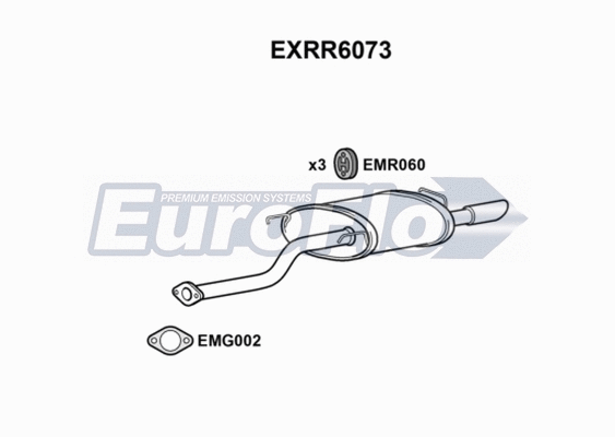 Rear Muffler (EXRR6073)