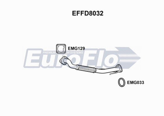 Exhaust Pipe (EFFD8032)