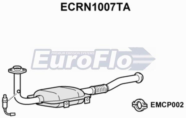 Catalytic Converter (ECRN1007TA)