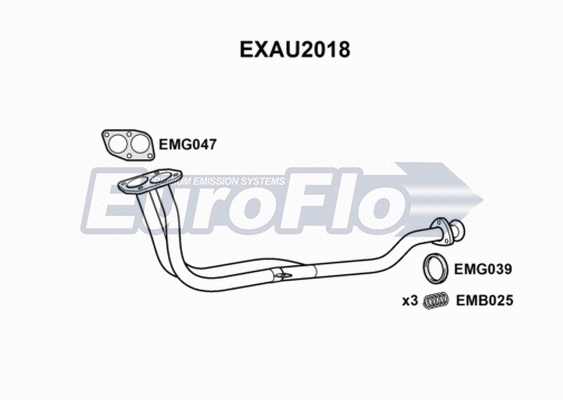 Exhaust Pipe (EXAU2018)