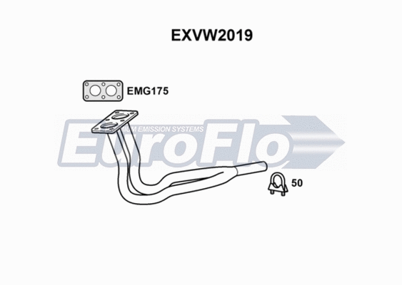 Exhaust Pipe (EXVW2019)