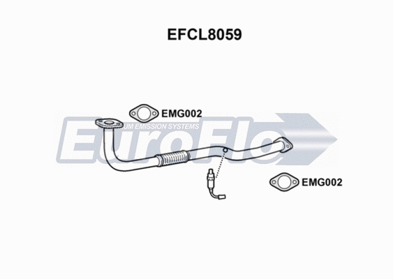 Exhaust Pipe (EFCL8059)