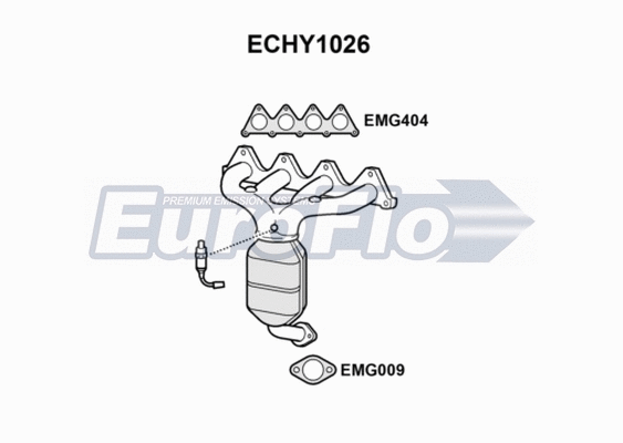 Catalytic Converter (ECHY1026)